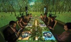 沉浸式投影在餐厅中的应用