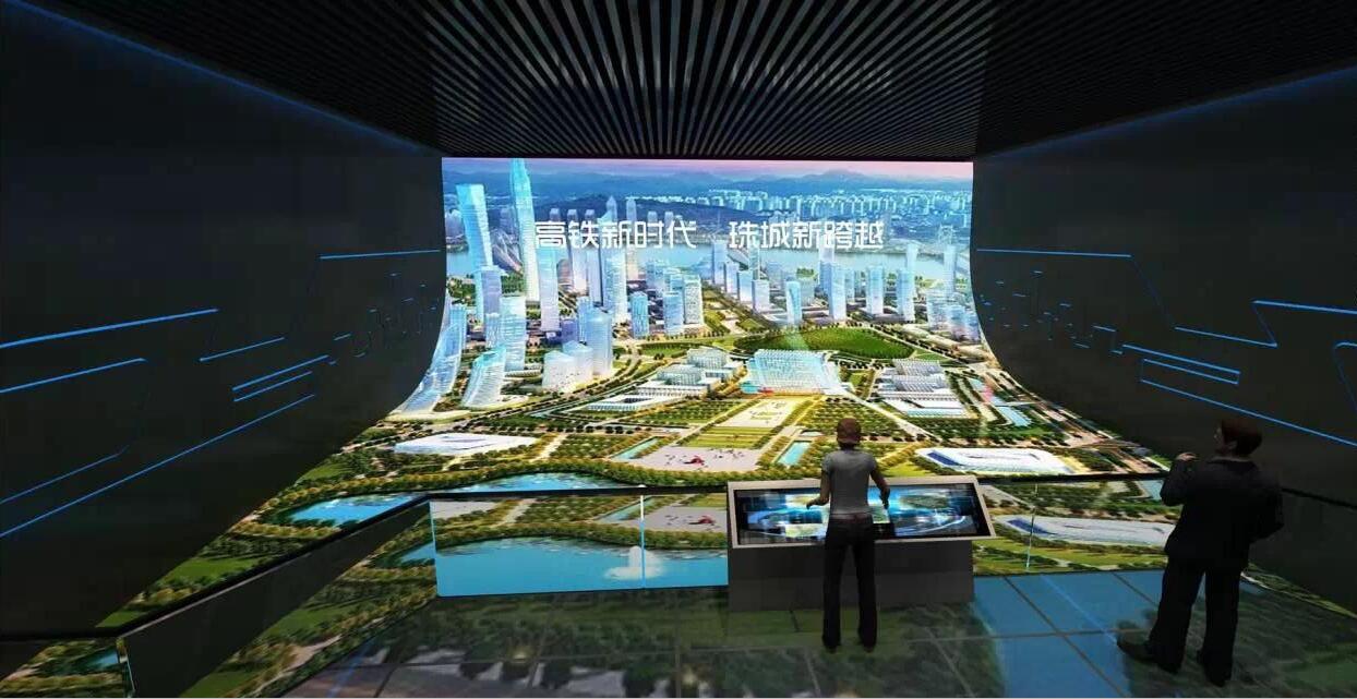 规划类数字沙盘效果图片