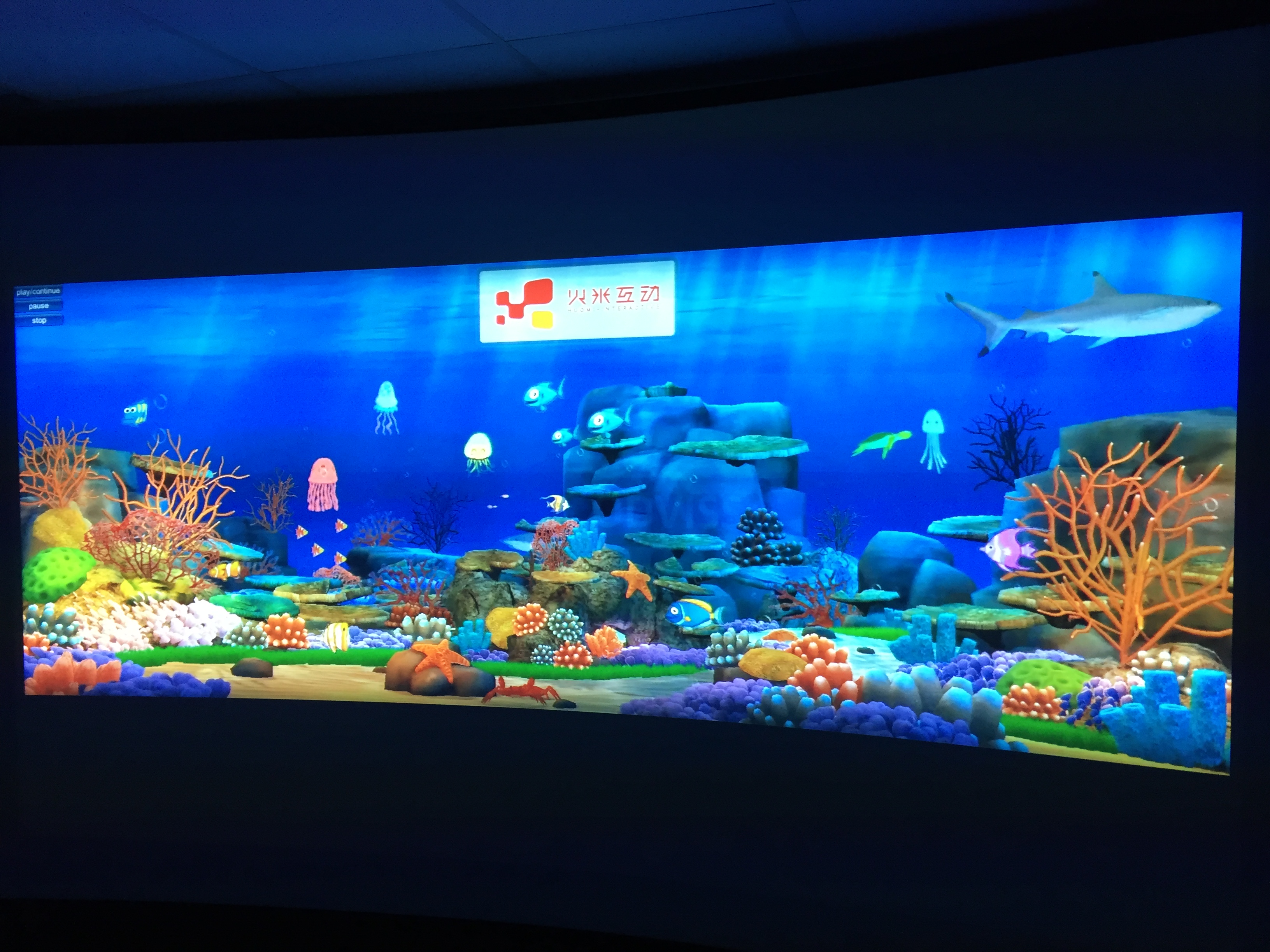 互动画画水族馆