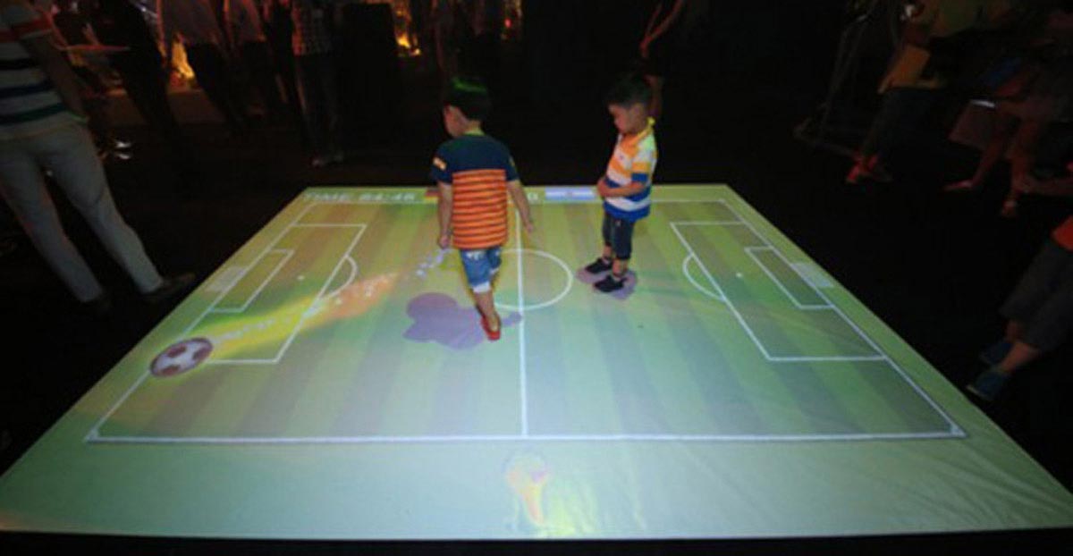 地面互动游戏之互动足球