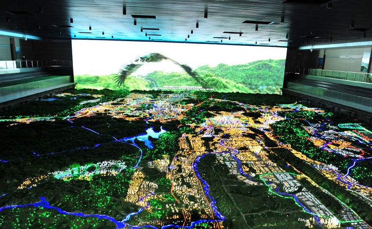城市规划数字沙盘