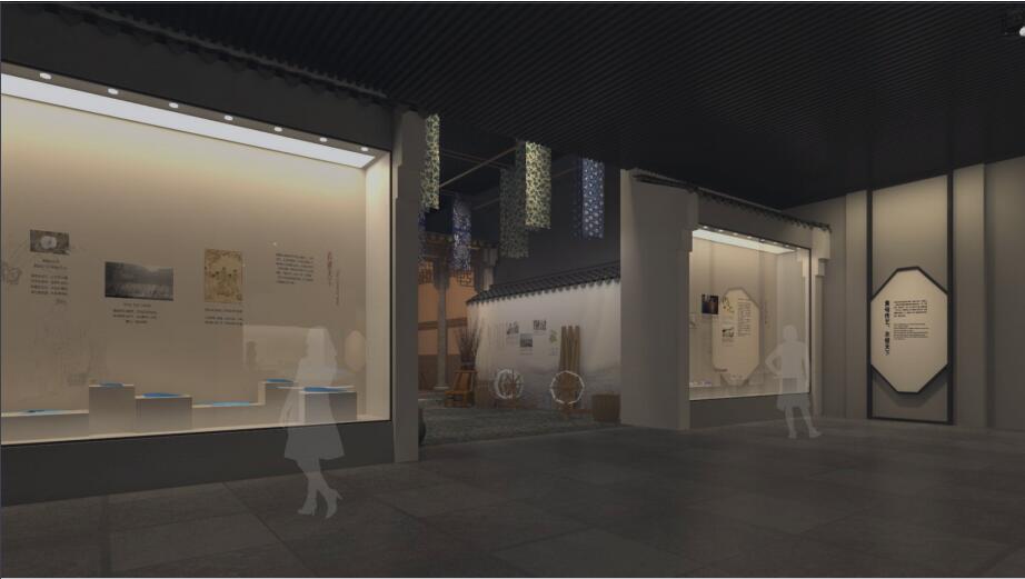 上海县700年数字博物馆设计效果图-互动魔屏