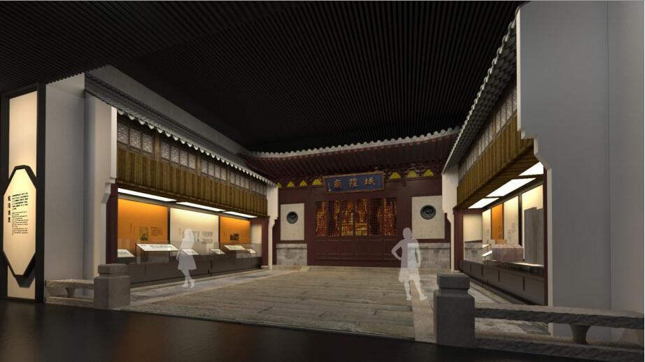 上海县700年数字博物馆设计效果图-互动游戏