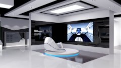 Hsae企业展厅互动驾驶展示设计效果图