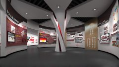 三宁化工企业展厅企业文化设计效果图
