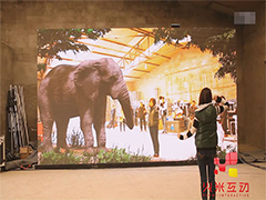 广西商场大象AR大屏互动