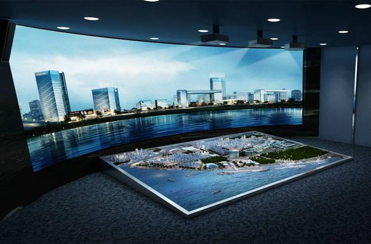 环幕幕数字沙盘