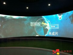 弧幕影院的制作过程