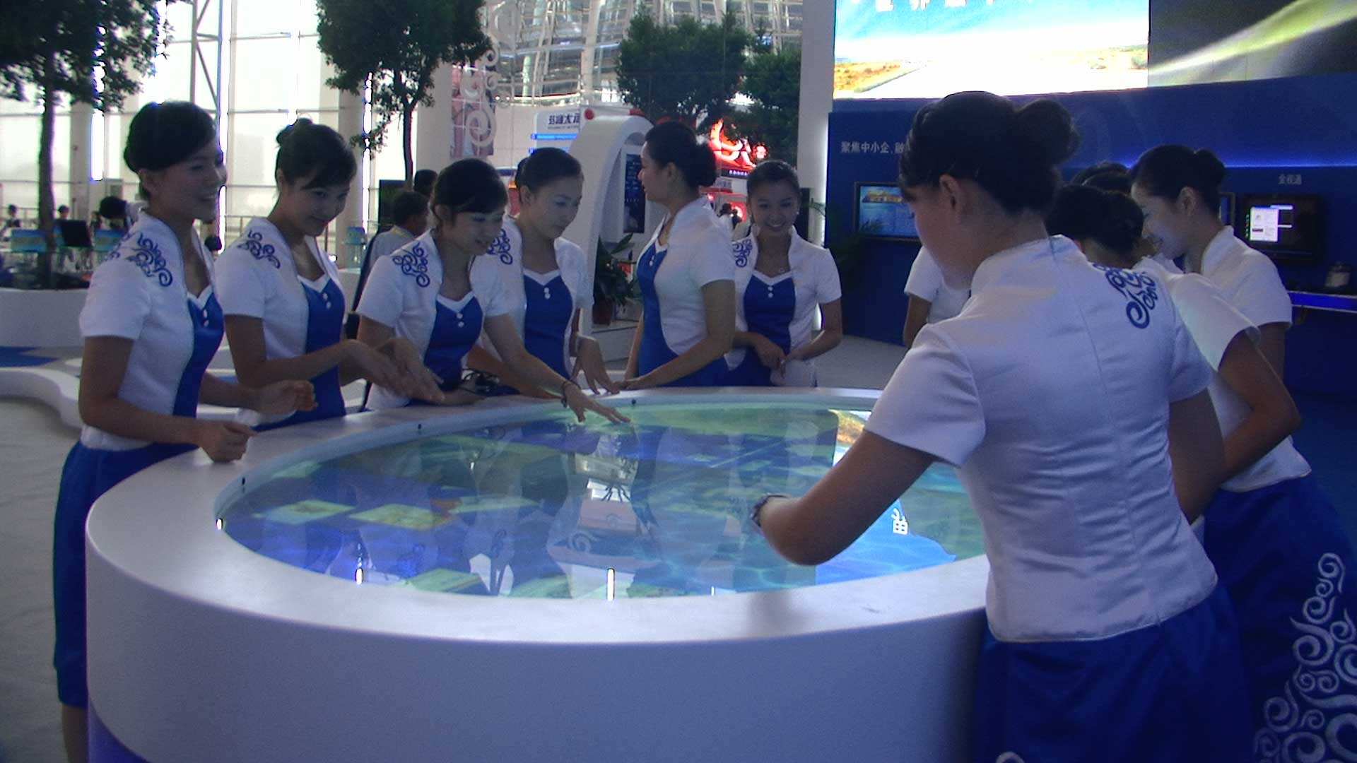 互动投影之活动现场