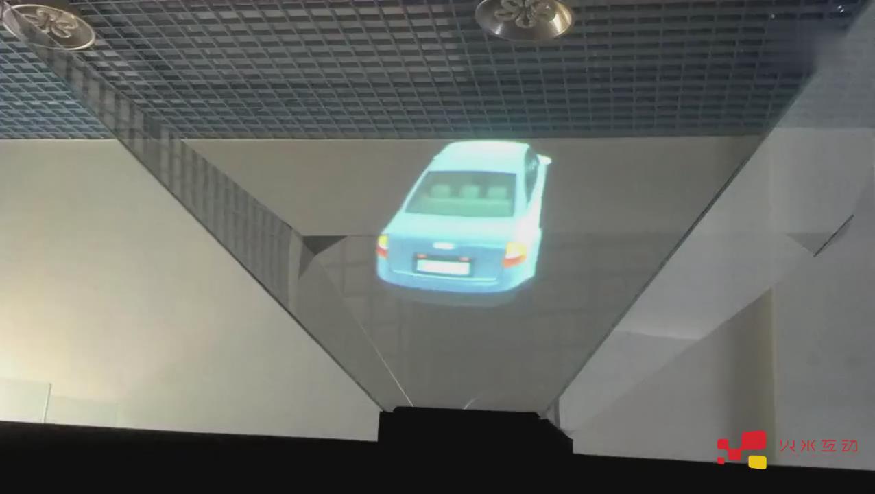 汽车展示360度全息成像柜