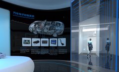 罗思韦尔数字企业展厅设计效果图-产品展示