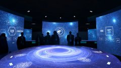 乐信企业展厅桌面互动设计效果图