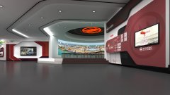三宁化工企业展厅企业结构设计效果图
